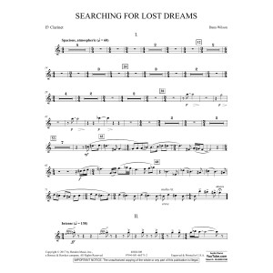Searching for Lost Dreams - Eb Clarinet